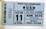 rush stub