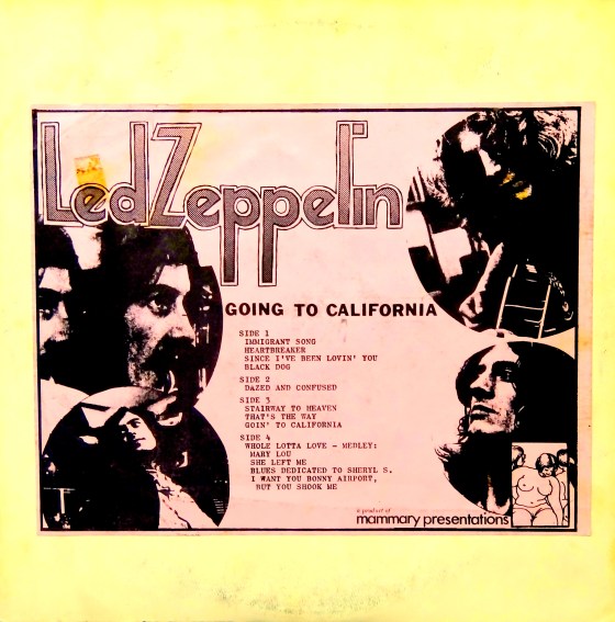 Led Zeppelin Going to California