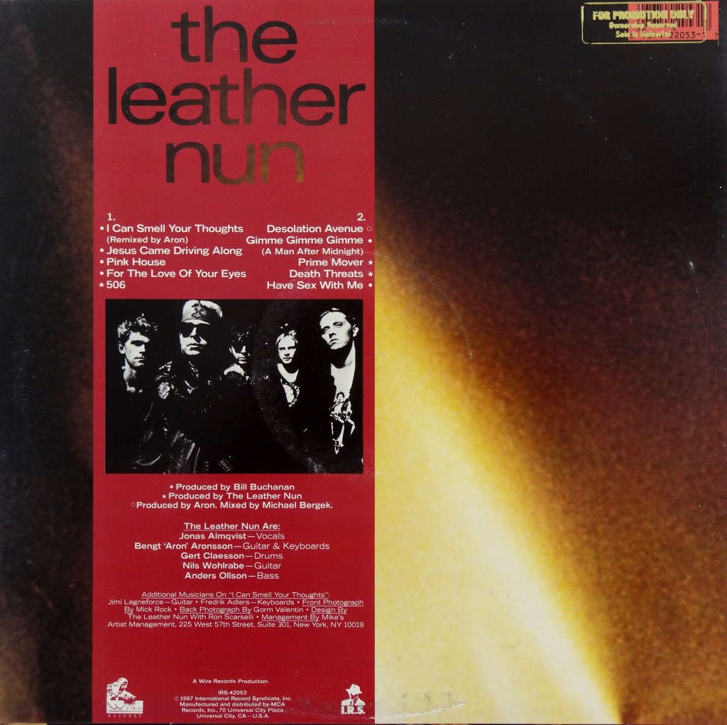 leather nun force of habit rear