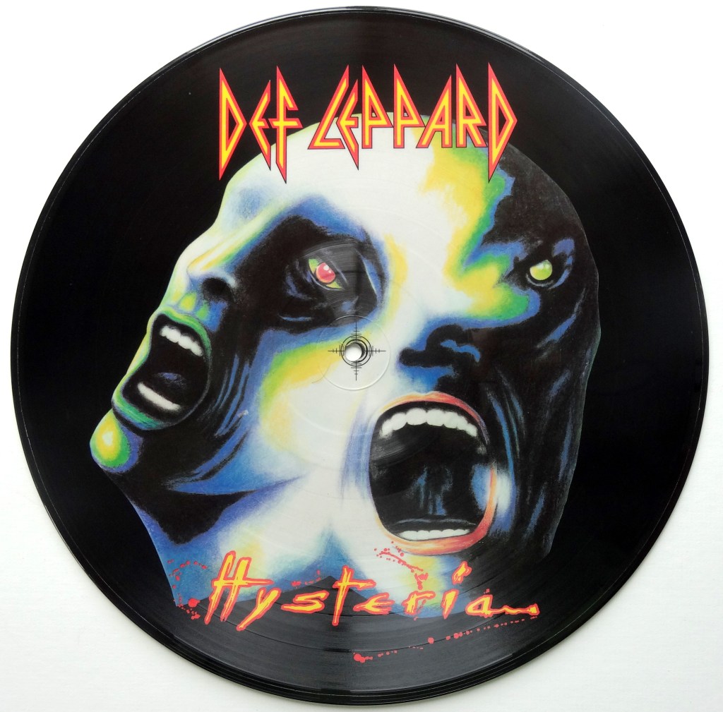 def leppard hysteria picture disc