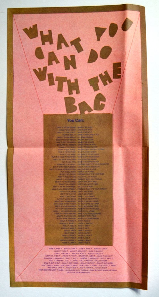 Jefferson Airplane Bark lyric sheet rear