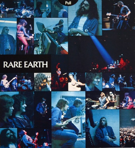 Rare Earth In Concert inner sleeve