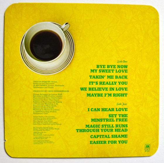 Tarney Spencer Band Threes A Crowd back