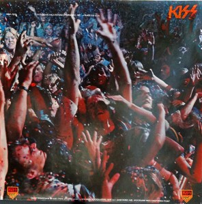 KISS Alive II inner sleeve front