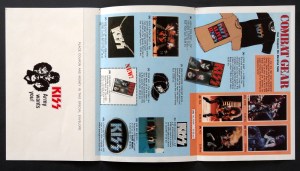 KISS Alive II insert back