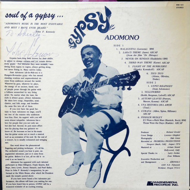Adomono Gypsy back