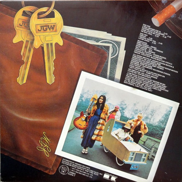 Johnny Guitar Watson A Real Mother back