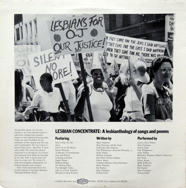 Lesbian Concentrate back