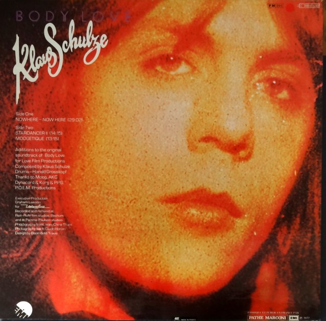 Klaus Schulze Body Love II back