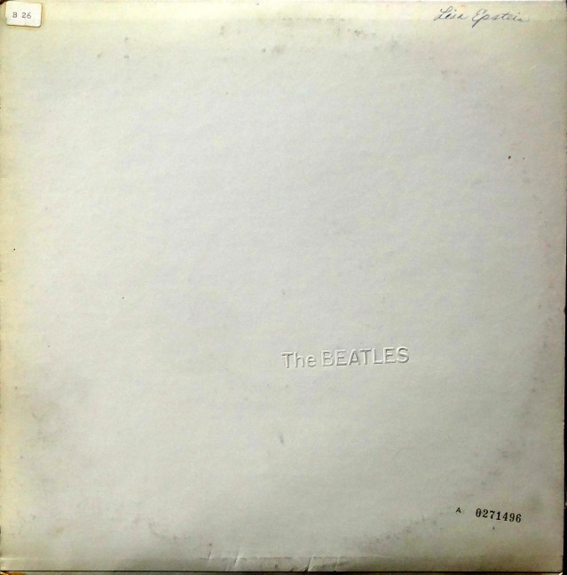 Beatles White Album front