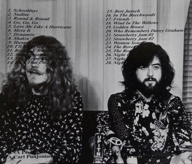 Led Zeppelin Johnny Kidd back