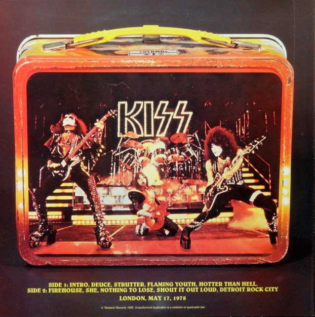 KISS London 1978 back