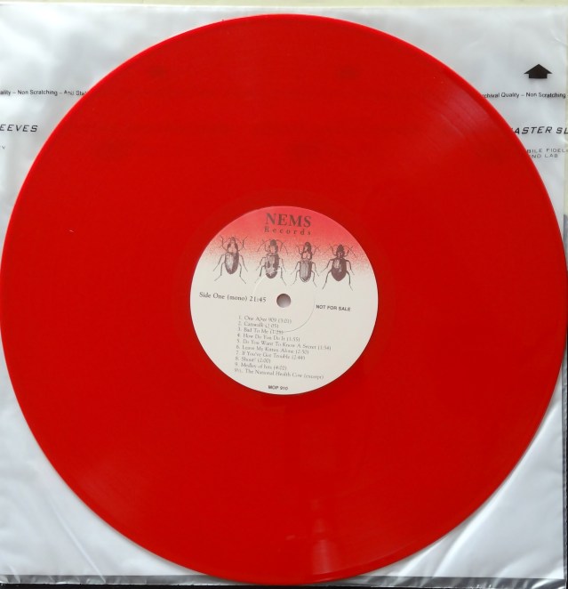 Beatles Not For Sale vinyl