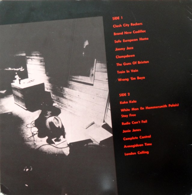 Clash 16 Tracks back