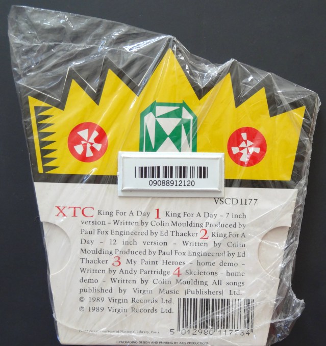XTC King For A Day back