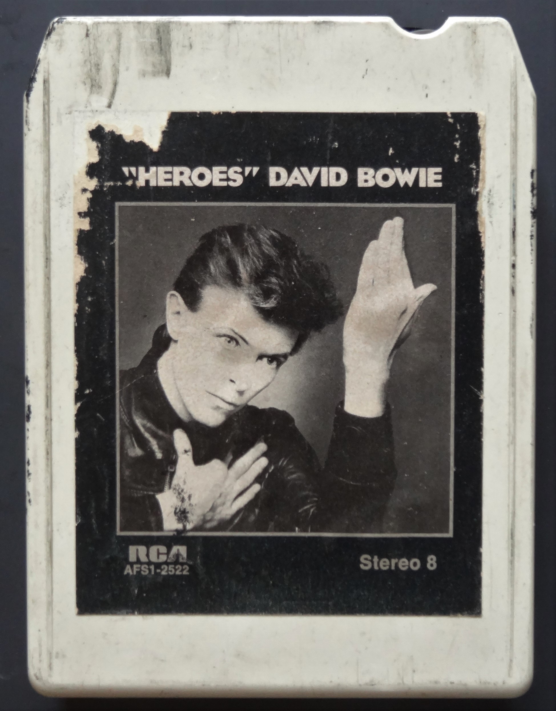 From The Stacks: David Bowie, 'Heroes' (8-Track and Cassette